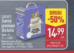ALDI Cachet żwirek premium dla kota oferta