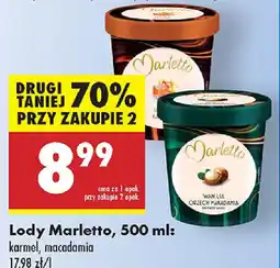 Biedronka Lody Marletto oferta