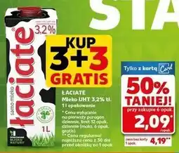 Kaufland Mleko 3.2% Łaciate oferta
