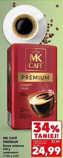 Kaufland Kawa mielona MK Cafe Premium oferta