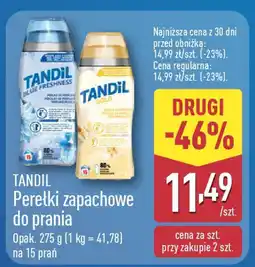ALDI Tandil perełki zapachowe do prania oferta