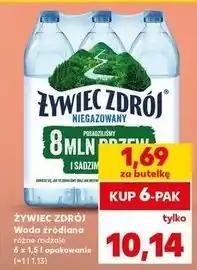 Kaufland Woda niegazowana Żywiec Zdrój oferta