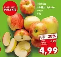 Kaufland Jabłka letnie polska oferta