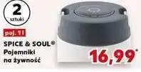 Kaufland Pojemnik na żywnośc 1 l Spice&Soul oferta
