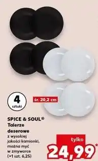 Kaufland Talerz deserowy Spice&Soul oferta