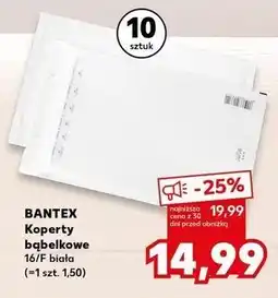 Kaufland Koperta bąbelkowa 16/f Bantex oferta