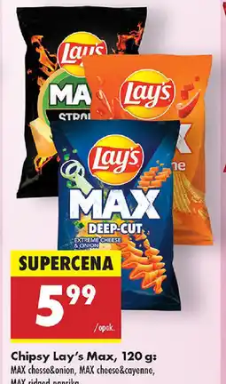 Biedronka Chipsy Lay's Max oferta