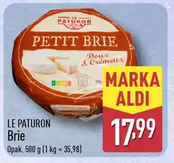 ALDI Le paturon brie oferta