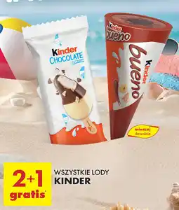 Biedronka Lody Kinder oferta