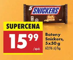 Biedronka Batony Snickers oferta