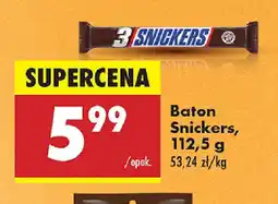 Biedronka Baton Snickers oferta