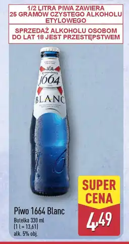 ALDI Piwo 1664 Blanc oferta