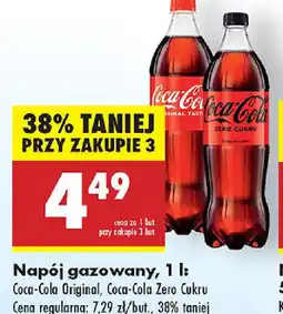 Biedronka Napój gazowany Coca-Cola oferta