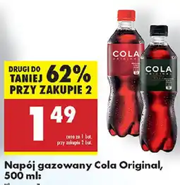 Biedronka Napój gazowany Cola Original oferta