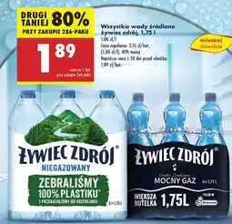 Biedronka Woda Zywiec Zdrój oferta