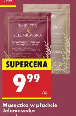 Biedronka Maseczka w płachcie Timeless by Jeleniowska oferta