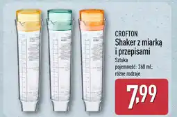 ALDI Crofton shaker z miarką i przepisami oferta