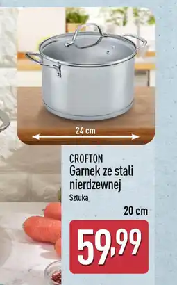 ALDI Crofton garnek ze stali nierdzewnej oferta