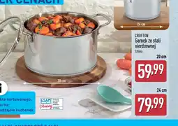 ALDI Crofton garnek ze stali nierdzewnej oferta
