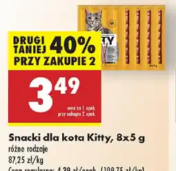 Biedronka Snacki dla kota Kitty oferta