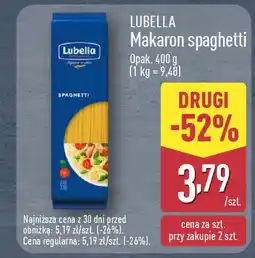 ALDI Lubella makaron spaghetti oferta