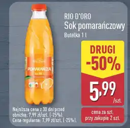 ALDI Rio d'oro sok pomarańczowy oferta