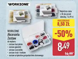 ALDI Workzone akcesoria zestaw oferta