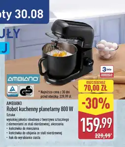ALDI Ambiano robot kuchenny planetarny 800 w oferta