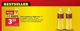 Biedronka Olej rzepakowy Wyborny oferta