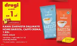 Biedronka Kawa ziarnista Dallmayr Home Barista oferta