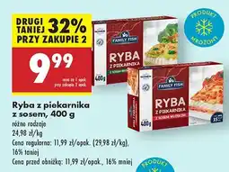 Biedronka Ryba z piekarnika z sosem Family Fish oferta