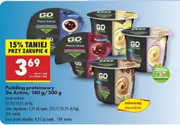 Biedronka Pudding proteinowy Go Active oferta