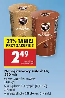 Biedronka Napój kawowy Cafe d'Or oferta