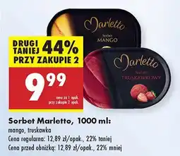 Biedronka Sorbet Marletto oferta
