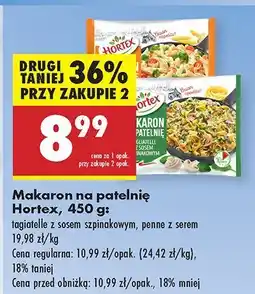 Biedronka Makaron na patelnię Hortex oferta
