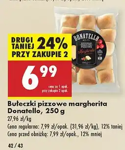 Biedronka Bułeczki pizzowe margherita Donatello oferta