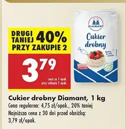 Biedronka Cukier drobny Diamant oferta
