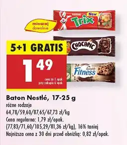 Biedronka Baton Nestle różne rodzaje oferta