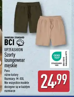 ALDI Up2fashion szorty loungewear męskie oferta