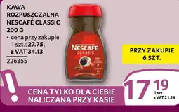 Selgros Kawa rozpuszczalna Nescafé Classic oferta