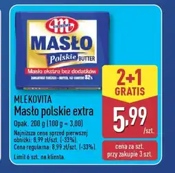 ALDI Mlekovita masło polskie extra oferta