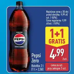 ALDI Pepsi Zero oferta