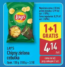ALDI Lay's chipsy zielona cebulka oferta