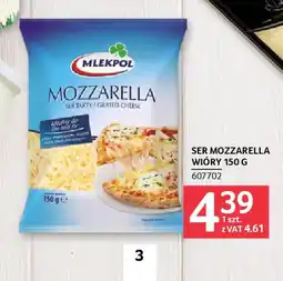 Selgros Ser mozzarella wióry oferta