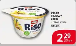 Selgros Deser ryżowy Müller Riso oferta