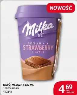 Selgros Napój mleczny Milka oferta
