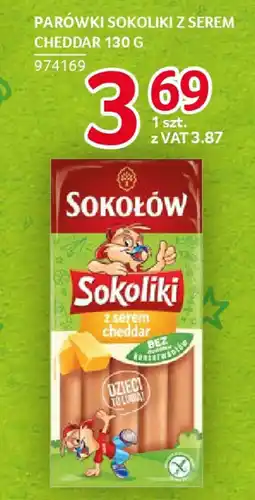 Selgros Parówki sokoliki z serem Sokołów oferta