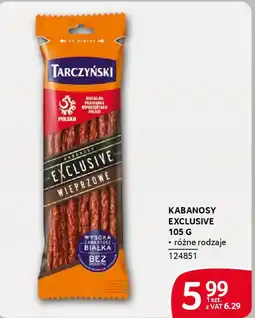 Selgros Kabanosy Tarczyński Exclusive oferta