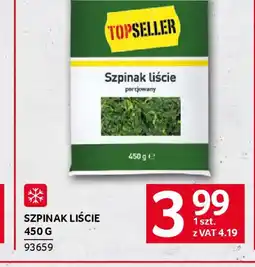 Selgros Szpinak liście oferta