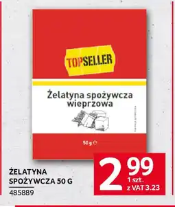 Selgros Zelatyna spożywcza wieprzowa Topseller oferta